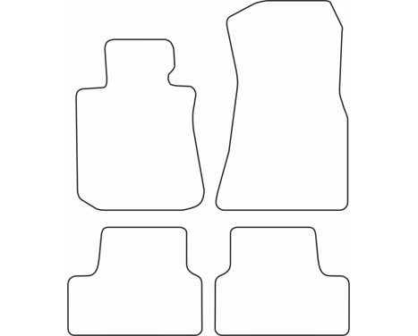 Car mats Velor suitable for BMW i4 (G26) 2021-, Image 6