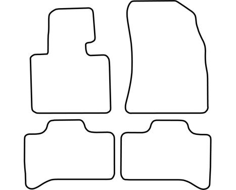 Car mats Velor suitable for BMW X5 2000-, Image 6