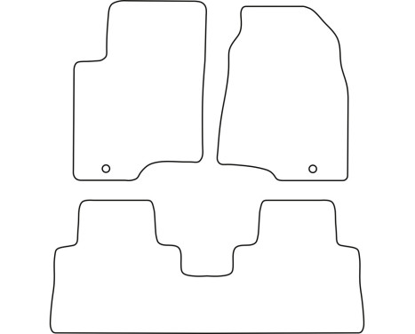 Car mats Velor suitable for Chevrolet Captiva 2006-2011, Image 6