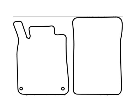 Car mats Velor suitable for Chrysler Crossfire 2002-, Image 6