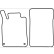 Car mats Velor suitable for Chrysler Crossfire 2002-, Thumbnail 6
