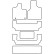 Car mats Velor suitable for Chrysler Grand Voyager 2002-2009, Thumbnail 6