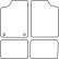 Car mats Velor suitable for Citroen AX 1987-1996, Thumbnail 6