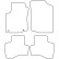 Car mats Velor suitable for Citroen C1 2005-2010, Thumbnail 6