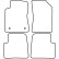Car mats Velor suitable for Citroën C3 2016-, Thumbnail 6