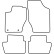 Car mats Velor suitable for Citroen C4 2004-2010, Thumbnail 6