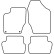 Car mats Velor suitable for Citroen C4 & DS4 2010-, Thumbnail 6