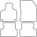 Car mats Velor suitable for Citroën DS7 Crossback 2019-, Thumbnail 6