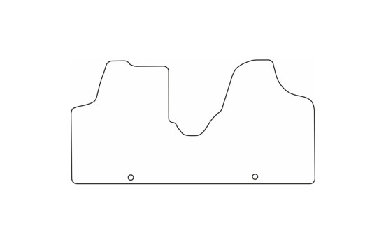 Car mats Velor suitable for Citroen Jumpy 2007-2011, Image 6