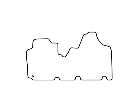 Car mats Velor suitable for Citroen Jumpy 2011-2016, Image 6