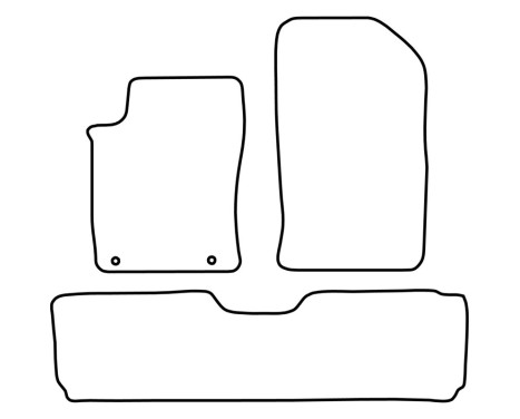 Car mats Velor suitable for Citroen Xsara Picasso 2006-2011, Image 6