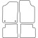 Car mats Velor suitable for Citroen ZX 1992-1998, Thumbnail 6