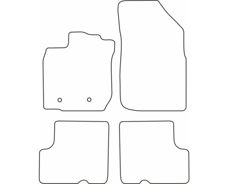 Car mats Velor suitable for Dacia Duster 201, Image 6