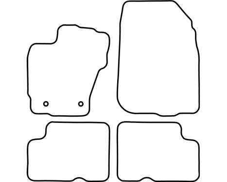 Car mats Velor suitable for Dacia Duster II 2018-, Image 6