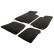 Car mats Velor suitable for Dacia Lodgy 2012- (7-Personen)