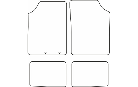 Car mats Velor suitable for Dacia Spring EV 2021-, Image 6