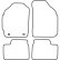 Car mats Velor suitable for Daewoo Matiz 1998-2001, Thumbnail 6