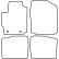 Car mats Velor suitable for Daihatsu Materia 2006-2011, Thumbnail 6