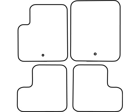 Car mats Velor suitable for Dodge Caliber 2006-, Image 6