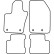 Car mats Velor suitable for Fiat 500X 2015-, Thumbnail 6