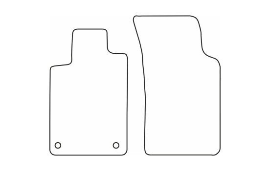 Car mats Velor suitable for Fiat Barchetta 1995-2005, Image 6