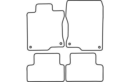 Car mats Velor suitable for Fiat Fullback 2016-, Image 6