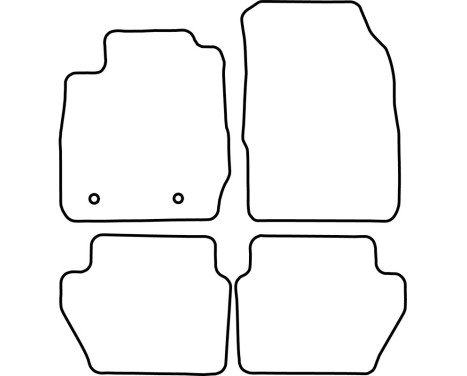 Car mats Velor suitable for Ford Ecosport 2013-2017, Image 6