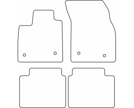 Car mats Velor suitable for Ford Focus IV 2018-, Image 6