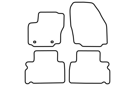 Car mats Velor suitable for Ford Galaxy 2006-2011 (5 persons), Image 6