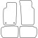 Car mats Velor suitable for Ford Sierra 1987-1993, Thumbnail 6