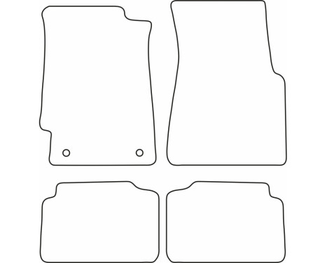 Car mats Velor suitable for Honda Civic 3 doors 1991-1996, Image 6