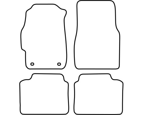 Car mats Velor suitable for Honda Civic 3 doors 1996-2001, Image 6