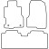 Car mats Velor suitable for Honda Civic 5 doors 2004-2006, Thumbnail 6