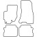 Car mats Velor suitable for Honda CR-V 1997-2002, Thumbnail 6