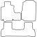 Car mats Velor suitable for Honda CR-V 2007-, Thumbnail 6