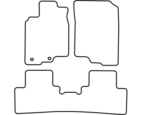 Car mats Velor suitable for Honda Insight Hybrid 2009-, Image 6