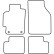 Car mats Velor suitable for Honda Logo 1999-2002, Thumbnail 6