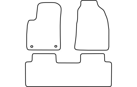 Car mats Velor suitable for Hyundai Matrix 2001-2010, Image 6