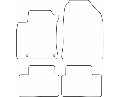 Car mats Velor suitable for Kia Cee'd (CD) 2018-, Image 6