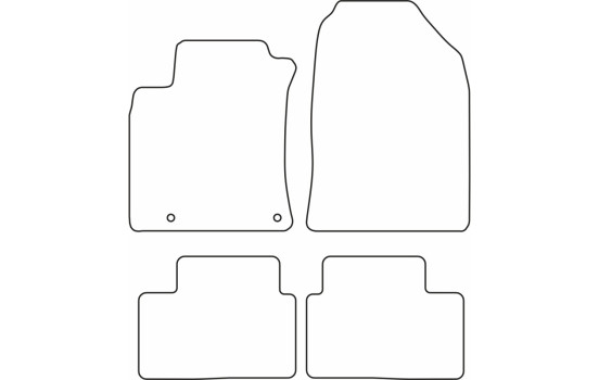 Car mats Velor suitable for Kia Cee'd (CD) 2018-, Image 6
