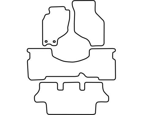 Car mats Velor suitable for Kia Joice 1999-2003, Image 6