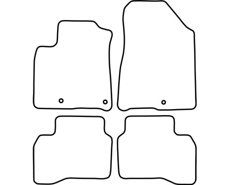 Car mats Velor suitable for Kia Niro 2016- excl. e-Niro, Image 6