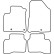 Car mats Velor suitable for Kia Niro 2016- excl. e-Niro, Thumbnail 6
