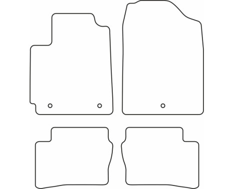 Car mats Velor suitable for Kia Picanto 2017-, Image 6