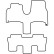 Car mats Velor suitable for Lancia Phedra 2002-2011, Thumbnail 6