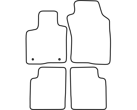 Car mats Velor suitable for Lancia Ypsilon 2011-, Image 6