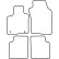 Car mats Velor suitable for Lancia Ypsilon 2011-, Thumbnail 6