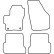 Car mats Velor suitable for Mazda 3 2003-2009, Thumbnail 6