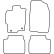 Car mats Velor suitable for Mazda 6 2008-2012, Thumbnail 6