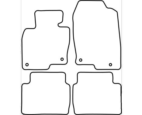 Car mats Velor suitable for Mazda CX-5 2017-, Image 6